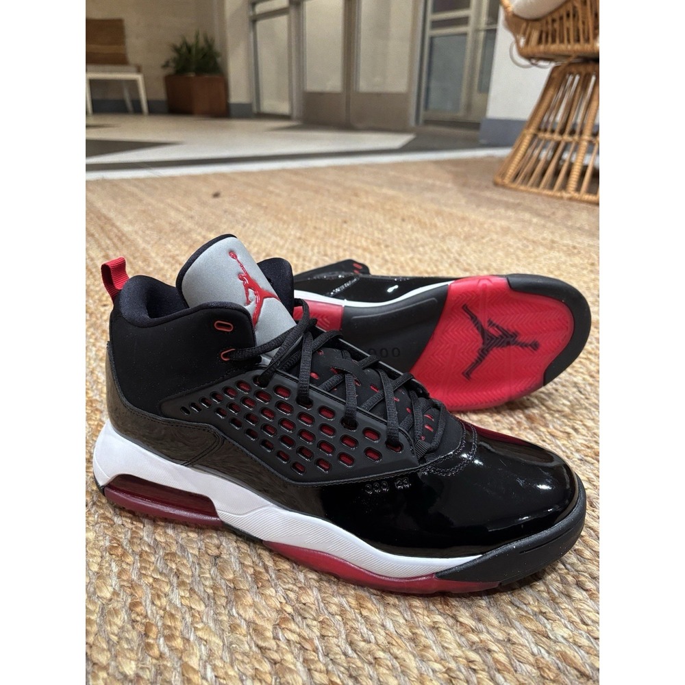 Jordan Max 200 Black Red White Sneakers US 13 Men's Shoes